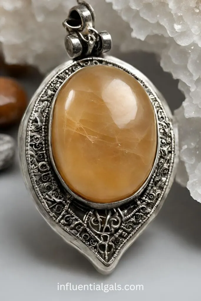 Honey Calcite