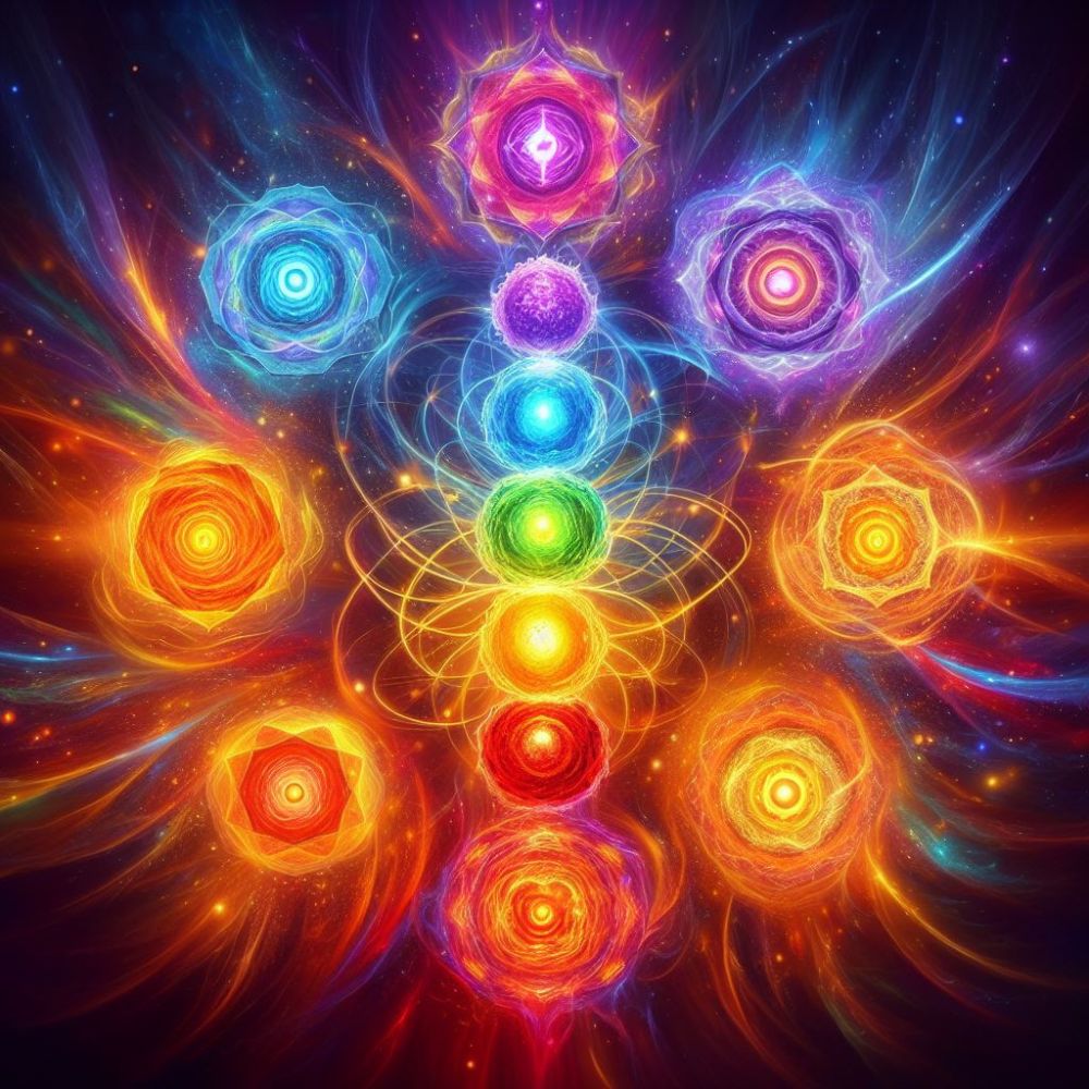 Chakras, energy centers in the body, play a crucial role in maintaining balance and harmony. Among the tools used in chakra healing, colors hold a significant place.  balancing, tattoo, healing, meditation, balance, yoga, art, meditations, ajna, health, chakra 7, chakra reference chart, balancing