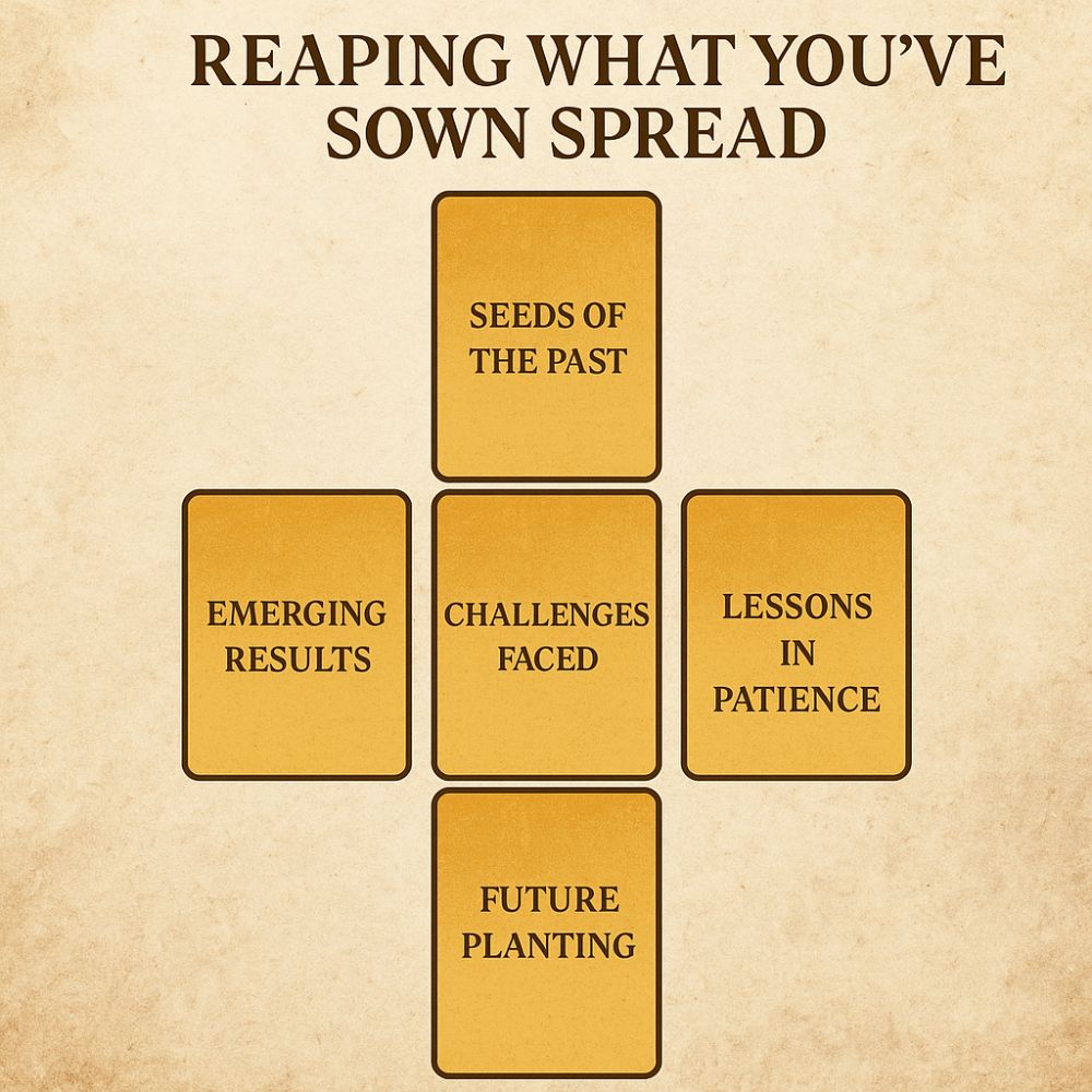 Reaping What You’ve Sown Spread